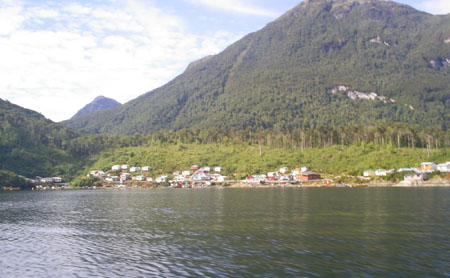 Vista panorámica de Puerto gaviota año 2006.